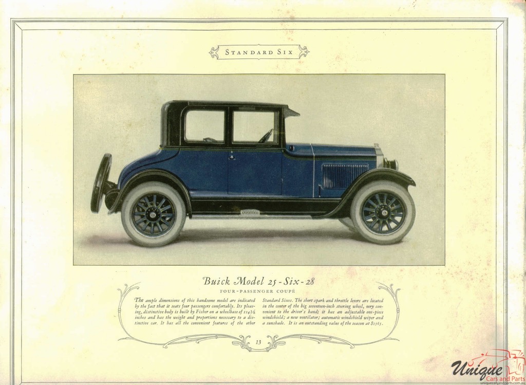 1925 Buick Prestige Brochure Page 28